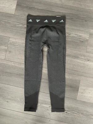 Adidas Aeroknit grey Training 7/8 Tights Leggings Size M - Image 1 of 4