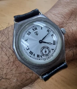 Chaqueta furgoneta inc vintage reloj de pulsera con cuerda manual raro coleccionable Japón - Imagen 1 de 24
