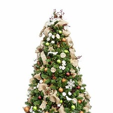 Busybee 6ft Christmas Tree with 240 LEDs Lights and 135pcs Ornaments Woodland