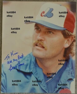 MONTREAL EXPOS BARRY JONES SIGNED 8 X 10 COLOR PHOTO CIRCA 1991 - Bild 1 von 1