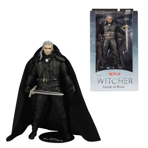 McFarlane Toys The Witcher Geralt of Rivia 7 in Action Figure NIB Cover