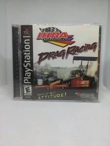 IHRA Motorsports Drag Racing game Sony PlayStation 1 PS1 CIB BETHESDA - Picture 1 of 7