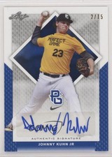 2016 Leaf Perfect Game National Showcase Blue /15 Johnny Kuhn Jr #BA-290 Auto