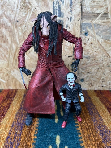 Jigsaw Killer Action Figure Saw 3 Cult Classics Hall Of Fame 2006 Neca Reel Toys Cover