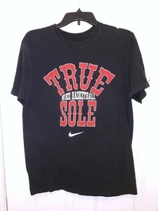 Nike Basketball True Sole T Shirt Men's Medium Black - Picture 1 of 5
