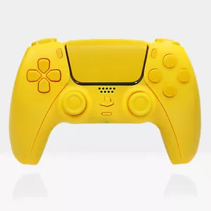 Triple Yellow Bananahead Killscreen x Sony DualSense PS5 Controller Clicky - Picture 1 of 9