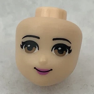 LEGO 95514 Mini Doll, Head Friends W/ Medium Nougat Eyes, Dark Pink Lips - Picture 1 of 3