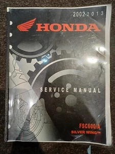 Genuine Honda FJS600/A 2002-2013 Owner's Service Manual 61MCT10 - Picture 1 of 3