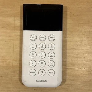 Telecomando tastiera sistema sicurezza domestica SimpliSafe modello bianco SSKP3 - TESTATO FUNZIONANTE - Foto 1 di 8