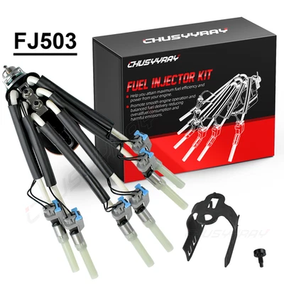 Spider Fuel Injector 6 Cylinder For 1996-1998 Chevrolet C1500 4.3L V6 Engine - Image 1 of 4