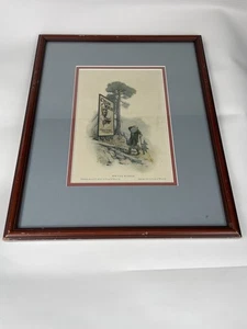 Edward V. Brewer Print Cream Of Wheat 1915 Rip Van Winkle Matted Framed Glass - Picture 1 of 13