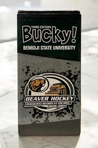 Bemidji State University BUCKY Hockey Bobblehead Beavers Minnesota - NIB - RARE - Picture 1 of 4