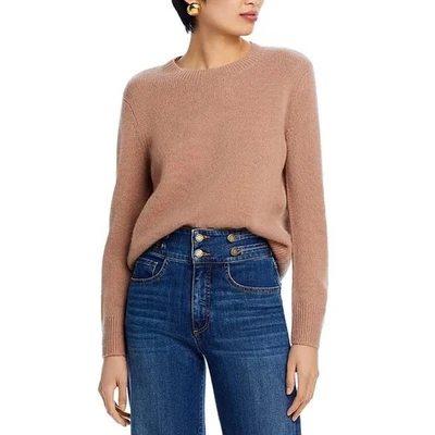 Suéter clásico cuello redondo tejido cachemir camel talla XXL C by Bloomingdale's para mujer Foto 1 de 4