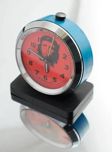 Vintage Mini ALARM Clock RAKETA Ernesto Che Guevara vintage Miniature - Picture 1 of 7