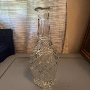 Vintage Anchor Hocking Wexford Decanter Minus Stopper - Picture 1 of 1