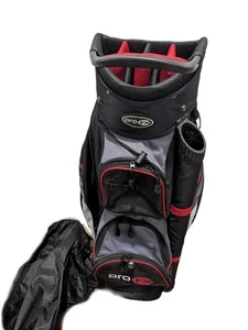 Near New Pro FX Golf Bag with Rain Cover t52 - Picture 1 of 6