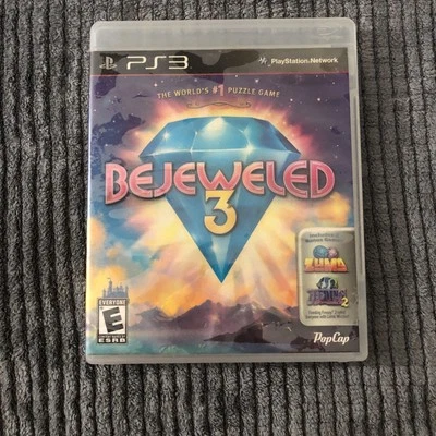 Bejeweled 3 (Sony PlayStation 3, 2011) CIB - Image 1 of 4