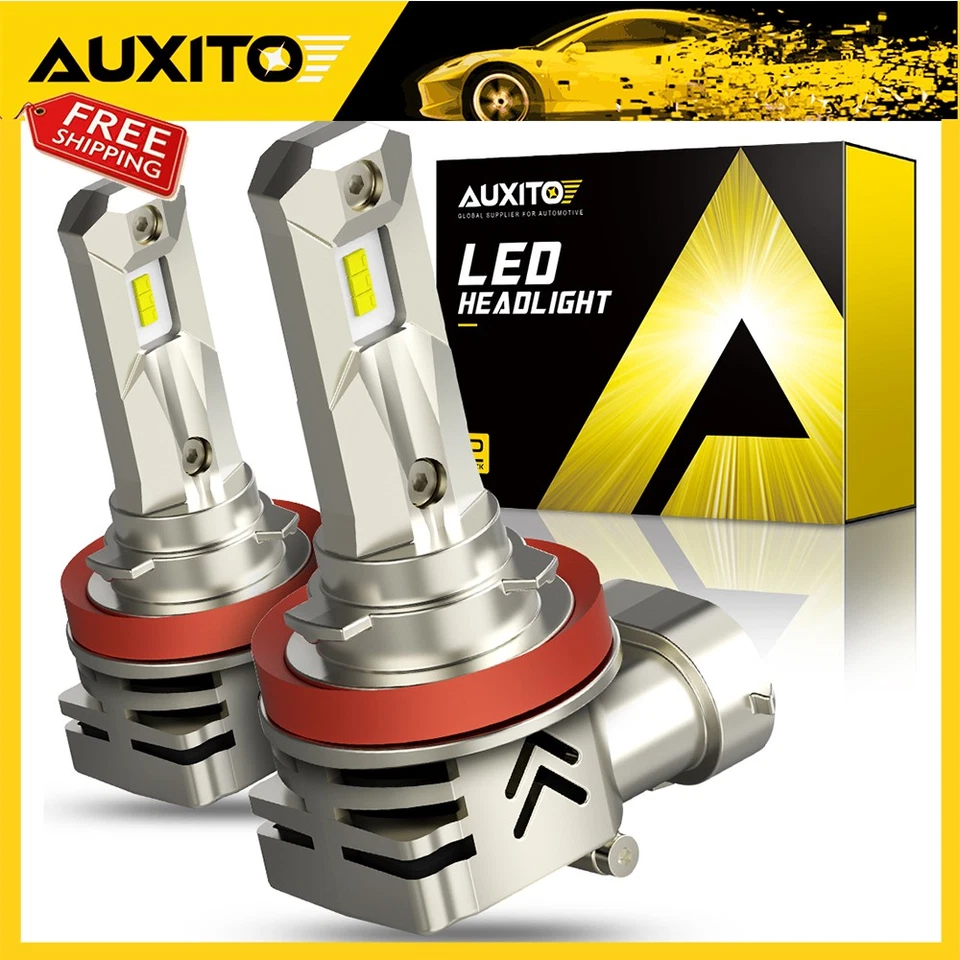 H11 LED Headlight Bulb for AUXITO Toyota 4Runner 06-21 LOW Beam Pure White 2/4X - Image 1 of 4