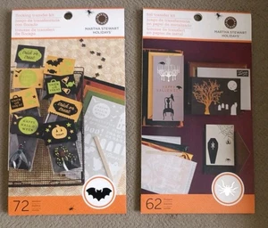 Kit de transferencia de láminas y flocados de Halloween de vacaciones de Martha Stewart /17 - Imagen 1 de 6