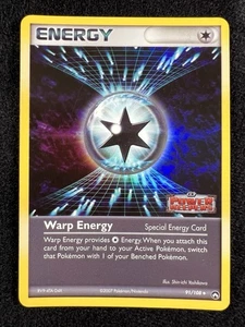 Warp Energy 91/108 EX Power Keepers Reverse Holo Pokemon Card - NM - Picture 1 of 3
