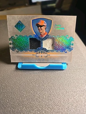 2012 Press Pass Total Memorabilia Blue Dual Swatch Joey Logano /25 TM-JL - Image 1 of 2