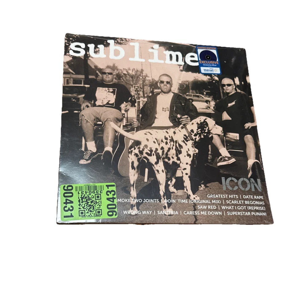 Sublime - Icon (Oceania Blue Color Vinyl, Walmart Exclusive) - Sealed. - Image 1 of 1