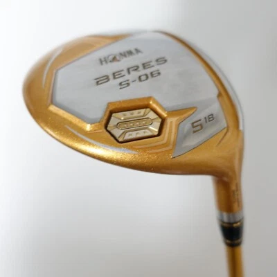 HONMA GOLF BERES S-06 5W madera de calle Flex-S 4STAR ARMRQ X 47 sin cubierta de cabeza Foto 1 de 4