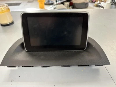 2014-2016 Mazda 3 informações tela de 7 polegadas GPS/TV BHP1611J0D FABRICANTE DE EQUIPAMENTO ORIGINAL - Imagem 1 de 4