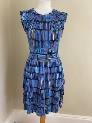 MARC by MARC JACOBS vestido azul estampado sin mangas talla mediana S Foto 1 de 4