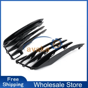 For VW Golf GTI MK7 15-17 Front Left&Right Fog light Bumper Grille Set - Picture 1 of 5