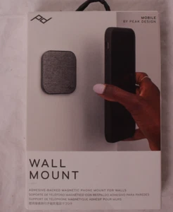 Peak Design Wall mount - adhesive-backed magnetic phone mount - charcoal - Photo 1 sur 3