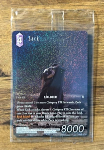 Final Fantasy TCG Opus 25 Tears of the Planet Zack PR-182/25-073L Full Art*FOIL* - Picture 1 of 2