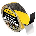 Commercial Grade 80 Grit 2" x 35 Foot Black and Yellow Anti Black/Yellow 2 inch