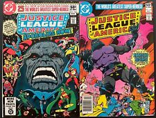 🔥 Vintage Justice League Of America #184, 185 DC Comics DARKSEID/SUPERMAN 1980
