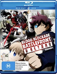 Blood Blockade Battlefront (Season 2) NEW Blu-Ray 4-Disc DVD Combo Set - Bild 1 von 1
