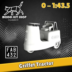 1:43.5 / Scale 0 - Tracteur Griffet by modelkit.fr - Photo 1/4