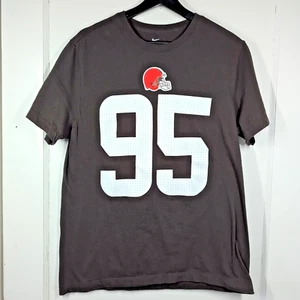 Nike Cleveland Browns Myles Garrett #95 T-Shirt Manica Corta Uomo Taglia M NFL - Foto 1 di 9