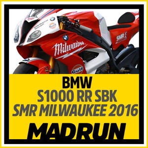 Kit Adesivi BMW S1000RR Milwaukee SBK 2016 - High Quality Decals