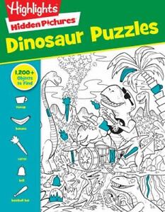 Dinosaur Puzzles By Highlights Hidden Pictures New