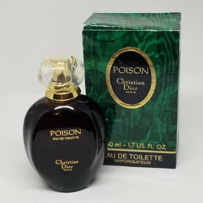 Christian Dior Poison 50 ml 1,7 oz EDT ☆☆ De colección ☆☆  Foto 1 de 4