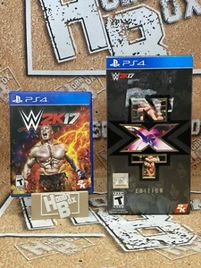 WWE 2K17 NXT Edition Playststion 4 2016 completo en caja con figura sellada - Imagen 1 de 14