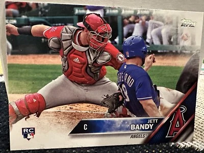 2016 Topps Update Jett Bandy Rookie Los Angeles Angels #US24 - Image 1 of 2