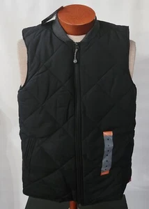 The American Outdoorsman Vest Mens Sz M Sleeveless Lightweight Puffer Black $70 - Picture 1 of 3