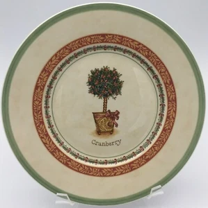 Villeroy & Boch Festive Memories Topiary Salad plate - Cranberry - Picture 1 of 3