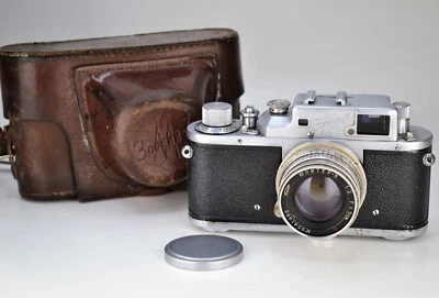 FULLY SERVICED! SOVIET USSR "ZORKI 3m" RF CAMERA + JUPITER-8 lens, M39 (2) - Photo 1/4