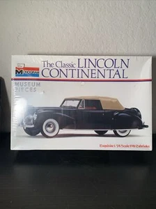 Monogram Museum Pieces The Classic 41 Lincoln Continental Cabriolet 1/24 Scale - Picture 1 of 19