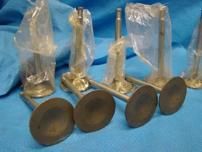 Buick 455 GS Exhaust Valve SET 8 Valves 1971 1972 1973 1974 USA Made NORS - Image 1 of 2