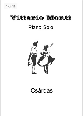 "Czardas" by Vittorio Monti Sheet Music - Image 1 of 2