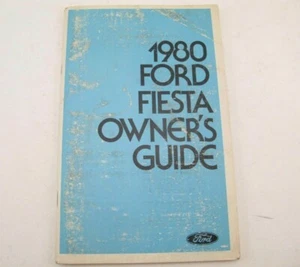 Ford Fiesta 1980 Owners Manual Set Book OEM Handbook Factory 80 - Picture 1 of 3
