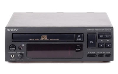 Sony CDP-S45 CD Player + FB Mini Format Toslink / gewartet 1 Jahr Garantie [1] - Bild 1 von 4